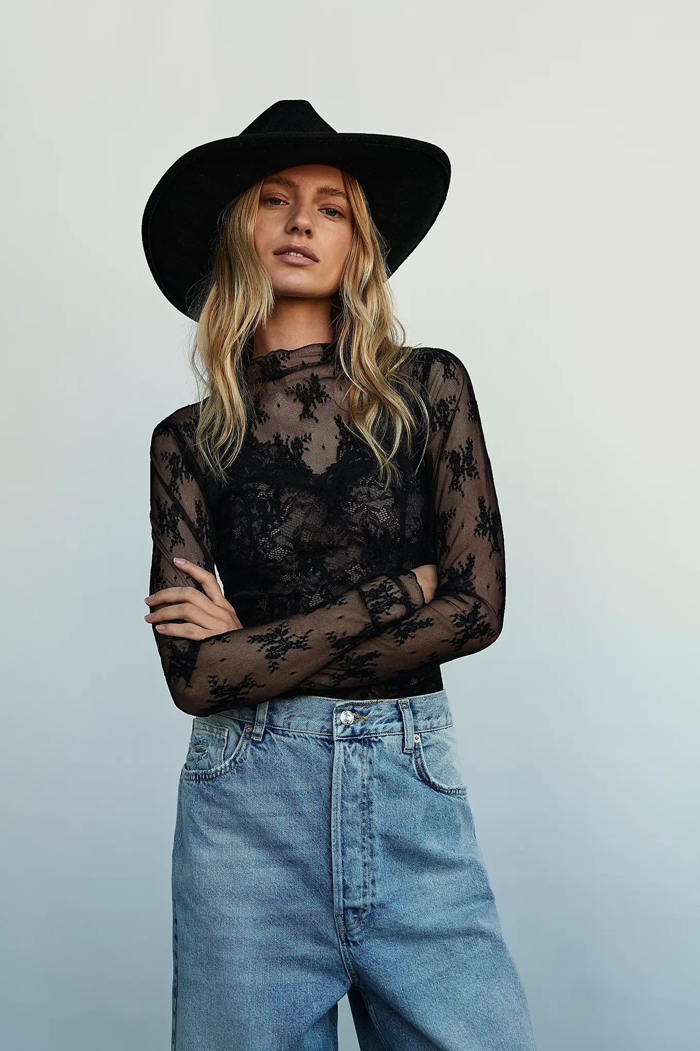 Free People Lady Lux Layering Top
