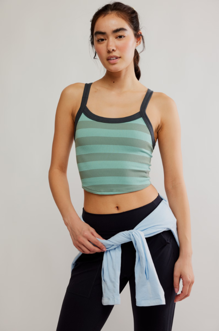 Free People All Clear Striped Cami