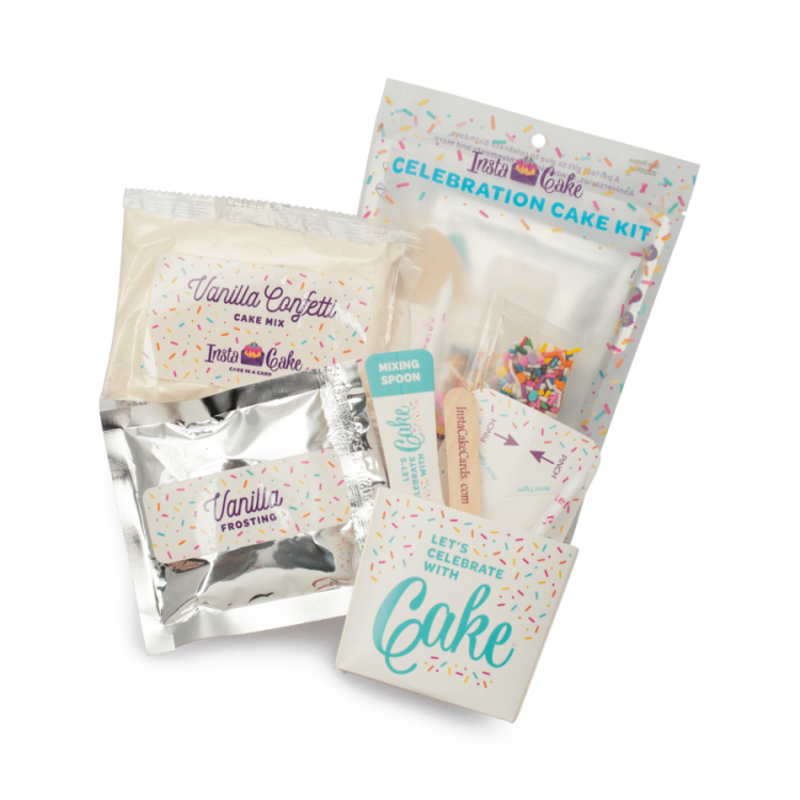 InstaCake Celebration Cake Mix Kit