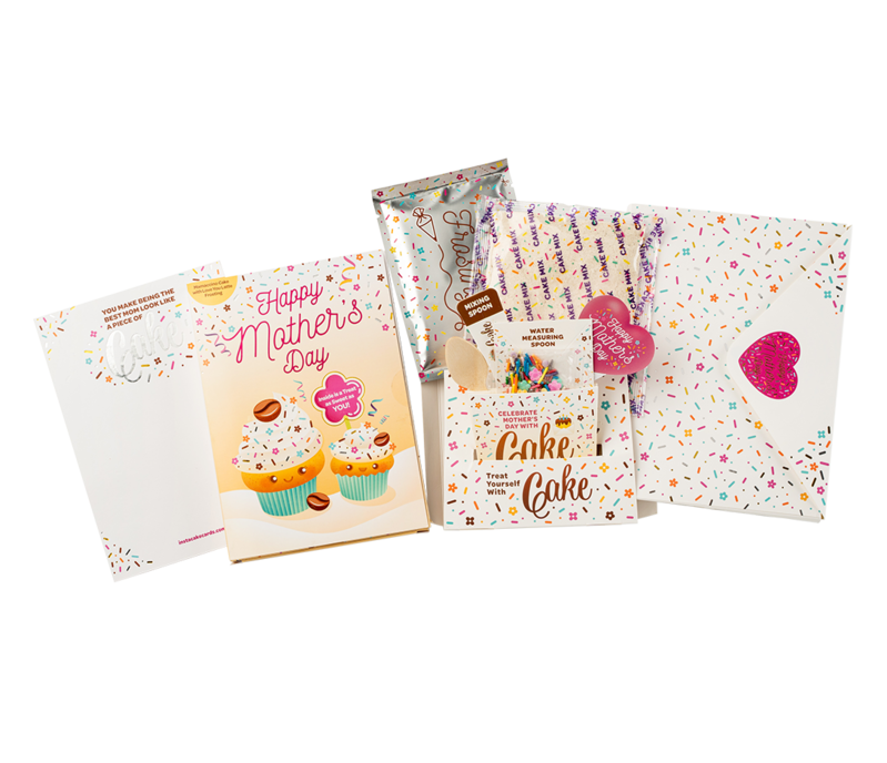InstaCake Mother's Day Cake Card