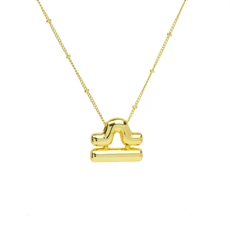 Dutch Growers Zodiac Balloon Pendant Necklace