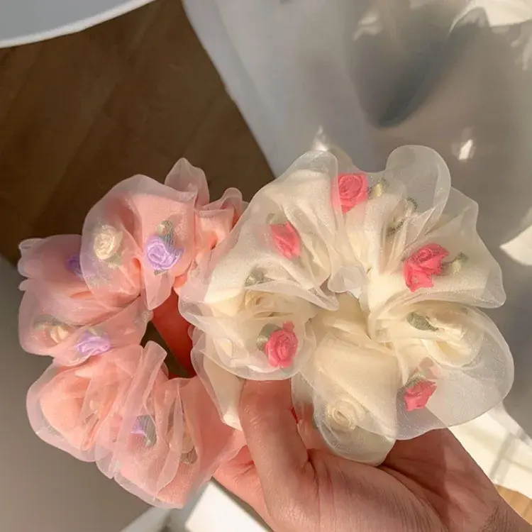 Hair Tie Pastoral Flower