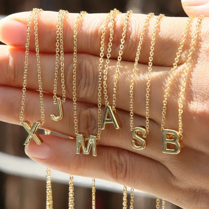 Dutch Growers Letter Pendant Necklace