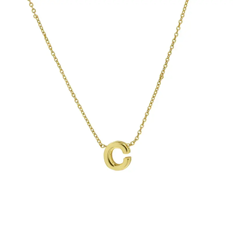 Dutch Growers Letter Pendant Necklace