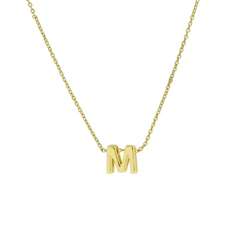 Dutch Growers Letter Pendant Necklace