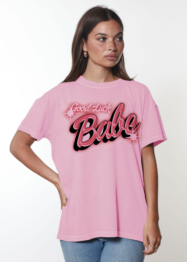 Girl Dangerous Good Luck Babe Everyday Tee