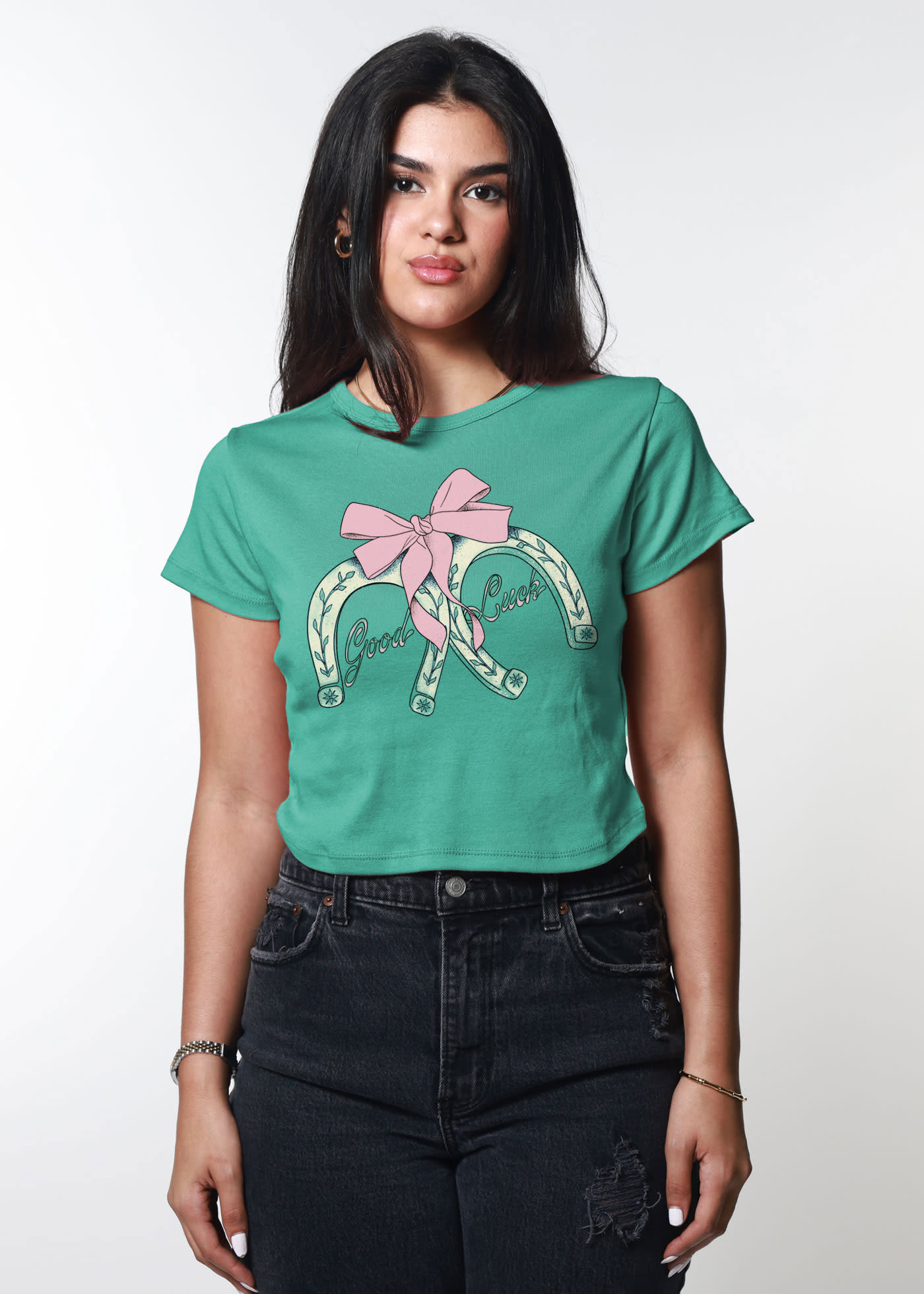 Girl Dangerous Good Luck Baby Tee
