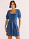 MinkPink Ellis Denim Panel Mini Dress