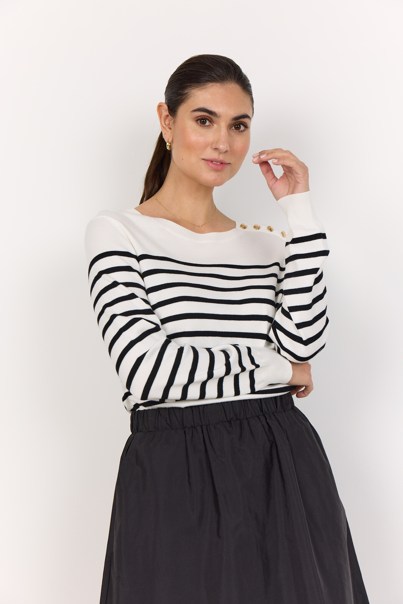 Soya Concept Dollie Stripes 783 Knitted Sweater