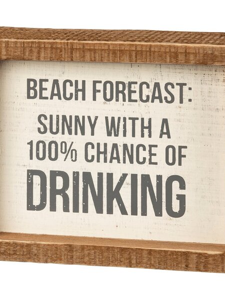 Everyday Primitives By Kathy Forecast Box Sign 5x4"