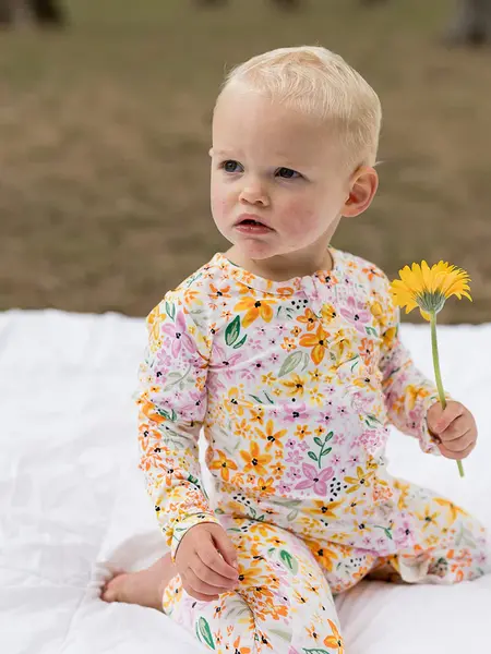 Bambi & Birdie Ruffled Zipper Sleeper