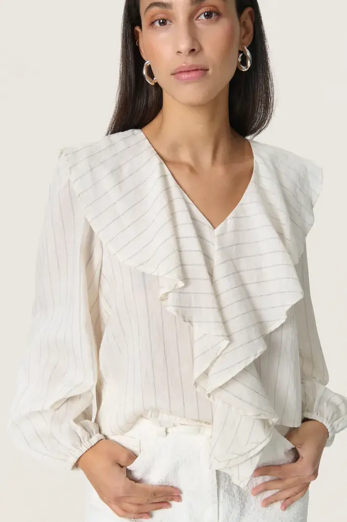 Soaked in Luxury Roya Long Sleeve Blouse