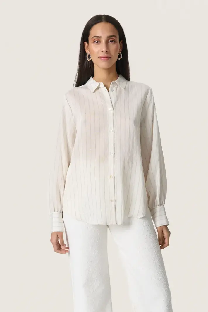 Soaked in Luxury Roya Long Sleeve Shirt