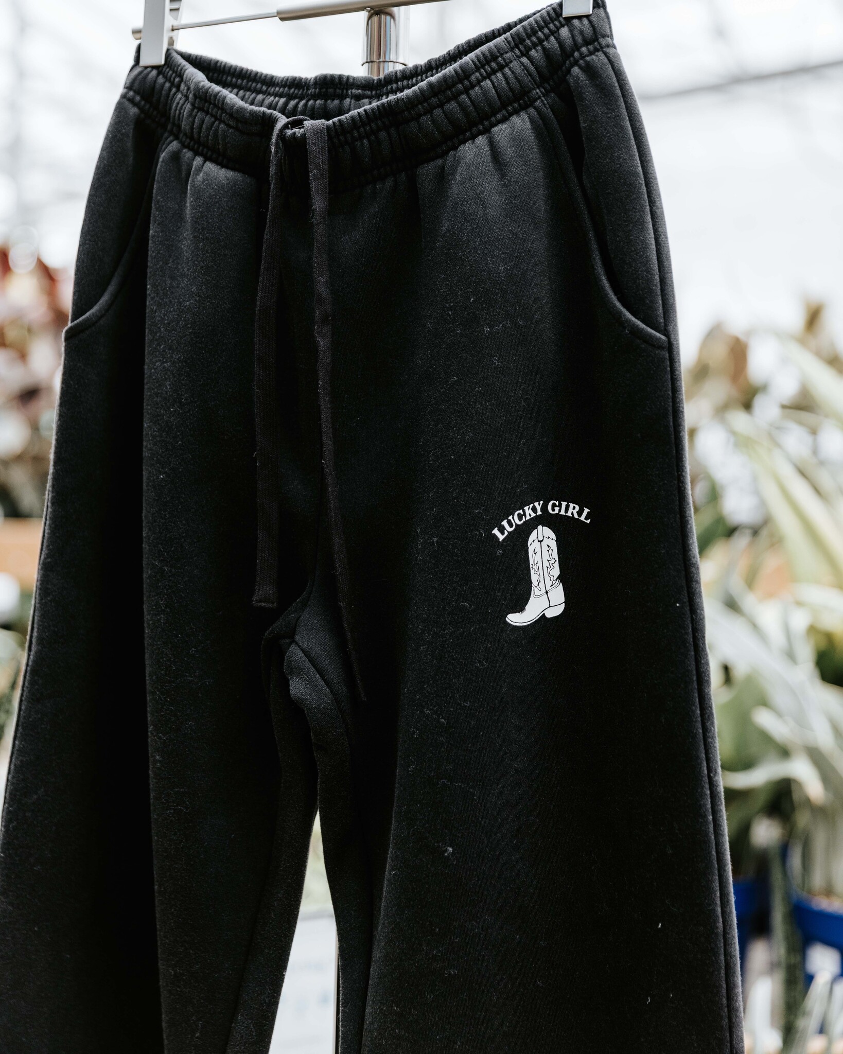 Brunette The Label Oversized Jogger Lucky Girl