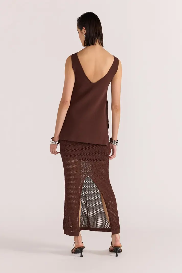 Staple the Label Portico V Neck Tunic Knit