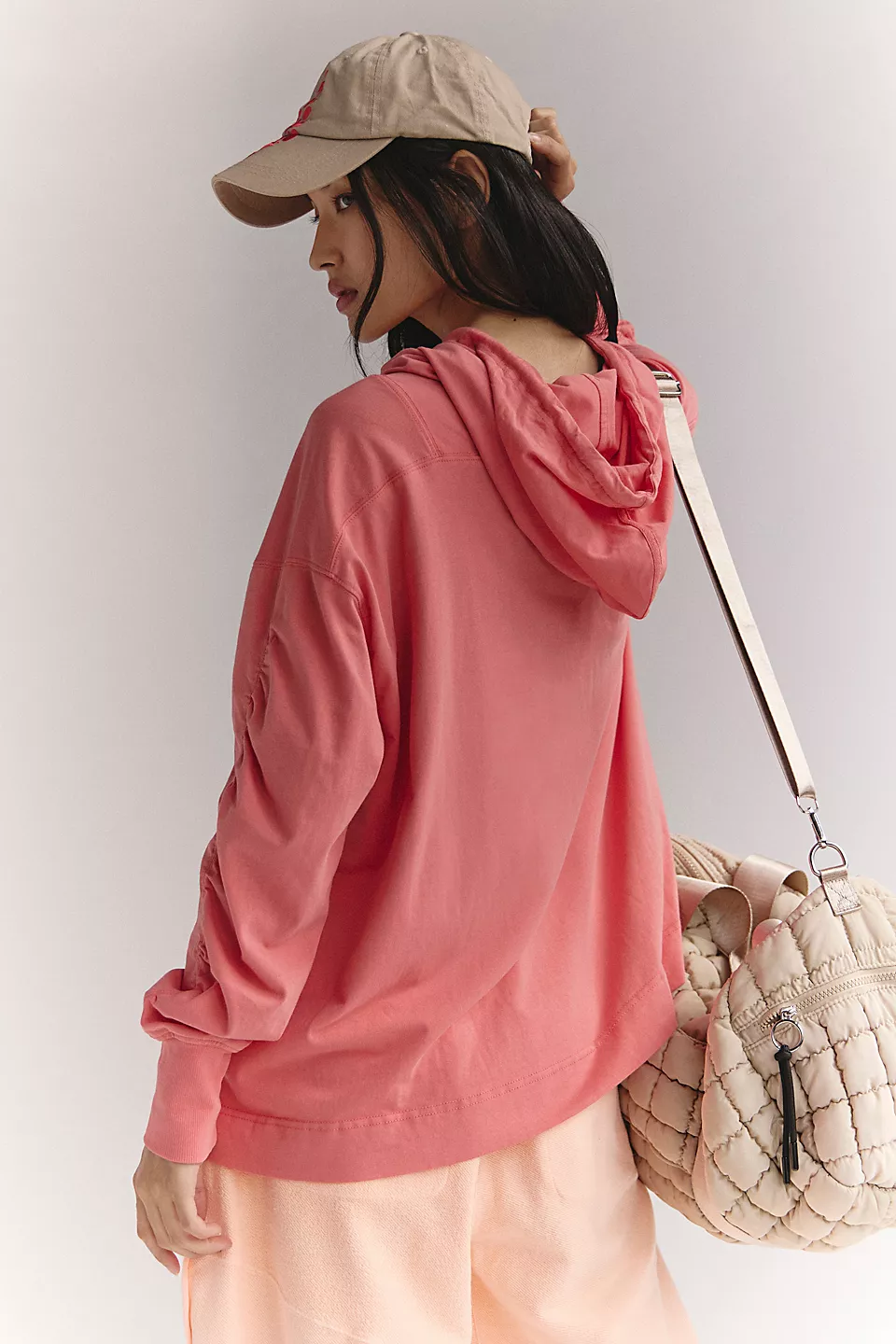 Free People Hot Shot Hooded Layer