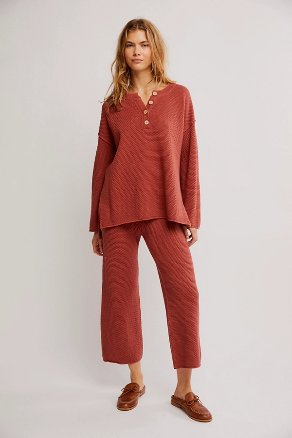 Free People Hailey Knit Set