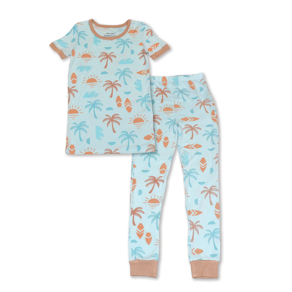 Silkberry Baby Bamboo SS Pajama Set 2 Piece