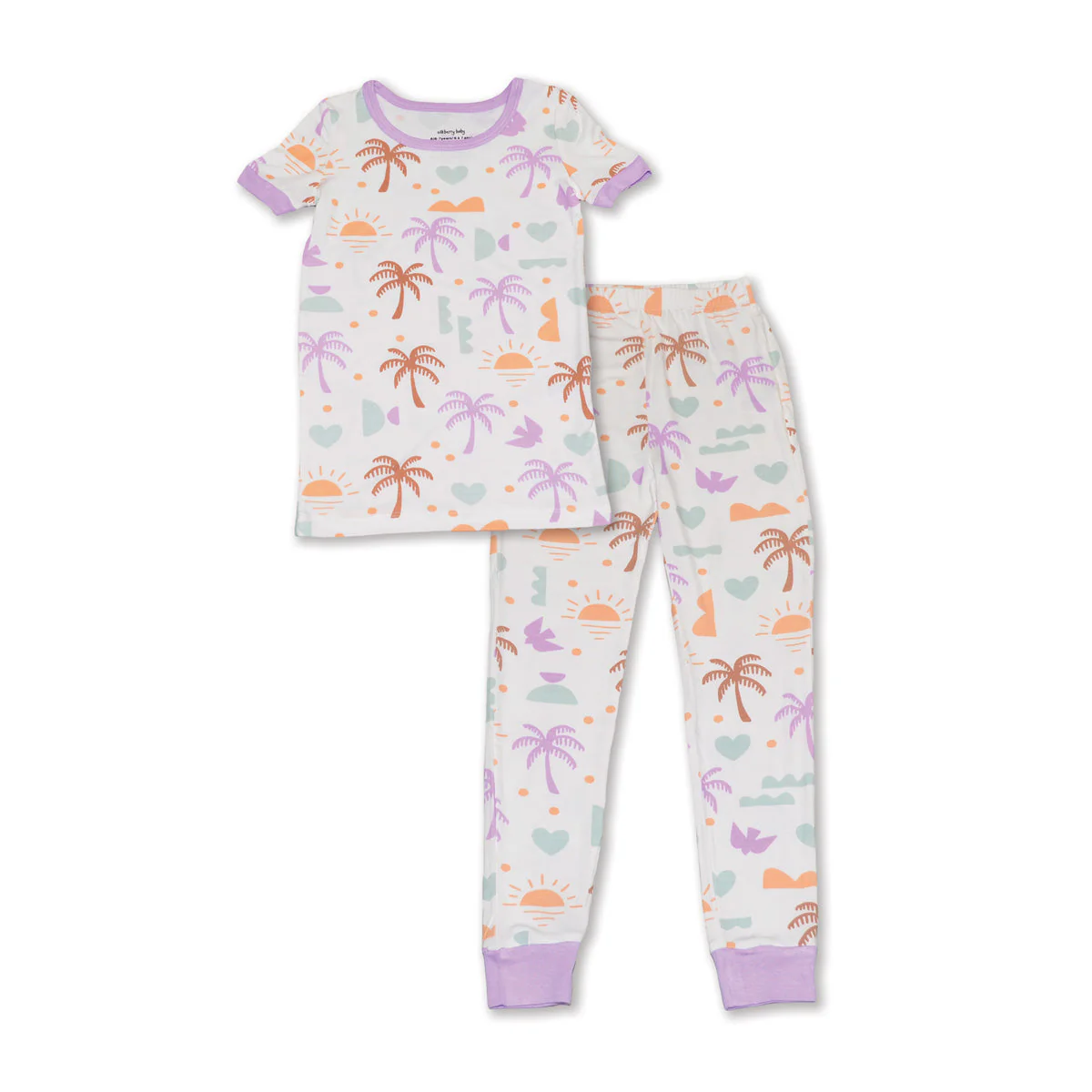 Silkberry Baby Bamboo SS Pajama Set 2 Piece