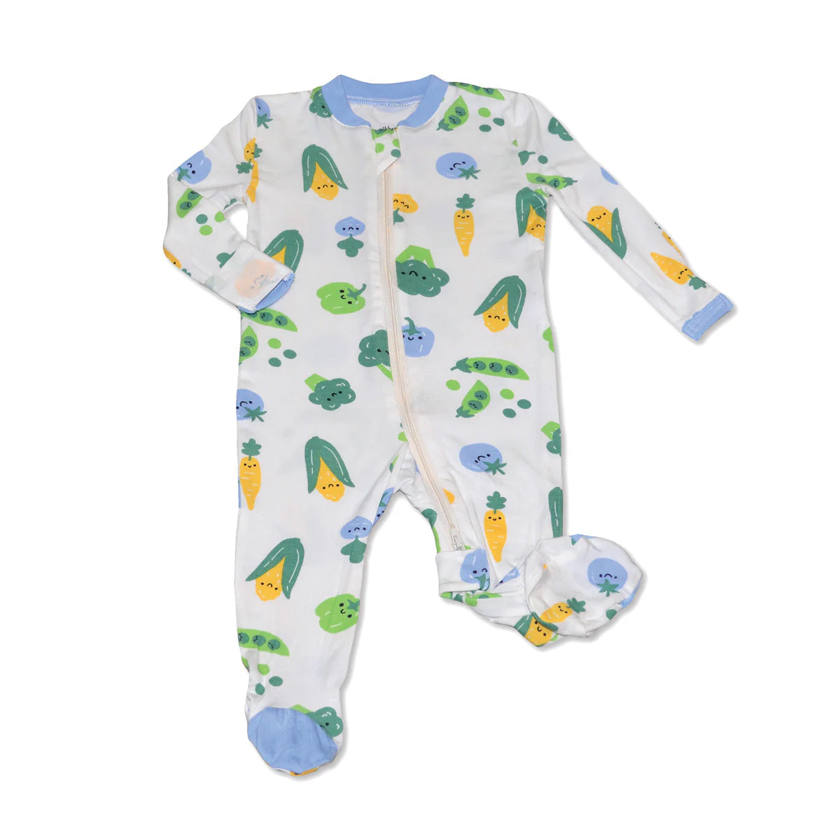 Silkberry Baby Bamboo Footie Sleeper w/2 Zipper