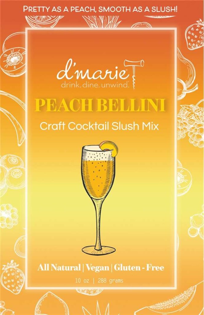 Peach Bellini Slush Mix 10oz