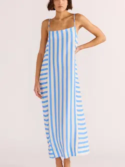 MinkPink Nimue Stripe Midi Dress
