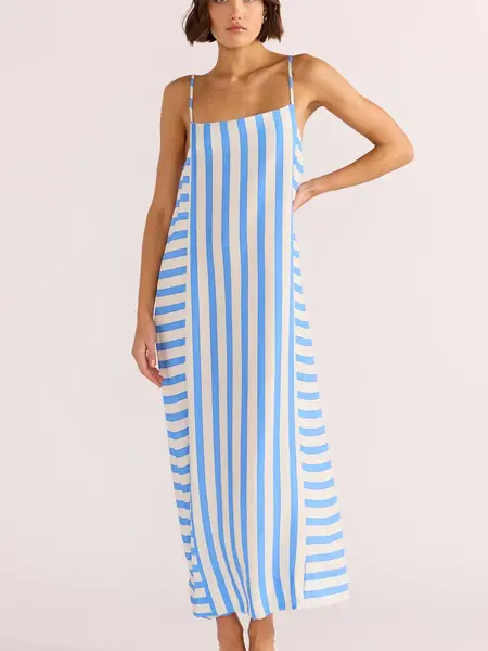 MinkPink Nimue Stripe Midi Dress