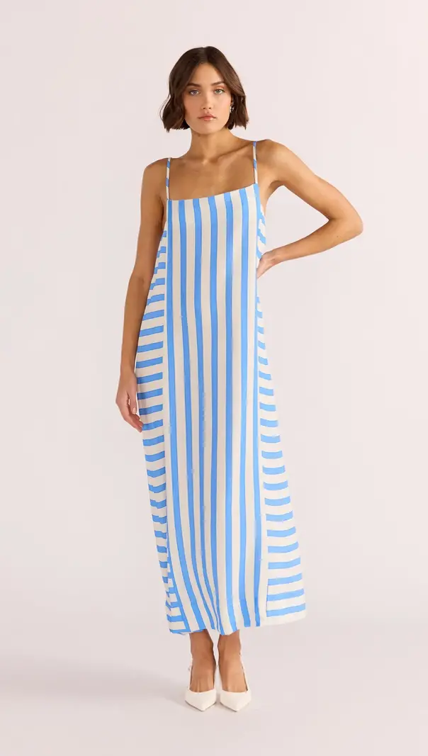 MinkPink Nimue Stripe Midi Dress
