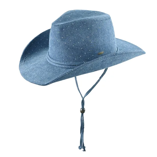 CC Cheveux Cowboy Hat All Over Rhinestone
