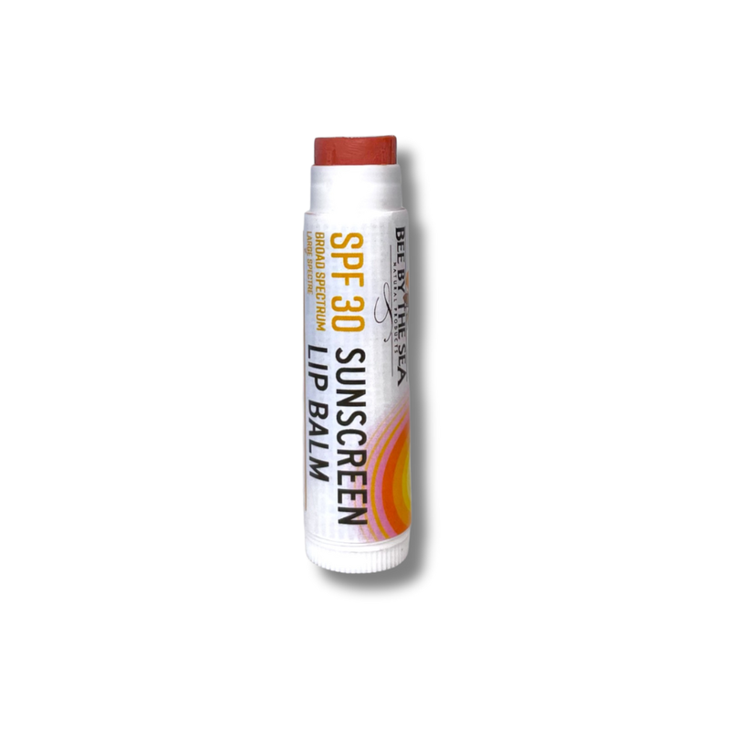 Bee By The Sea Tinted Lip Balm SPF30 Strawberry Coconut