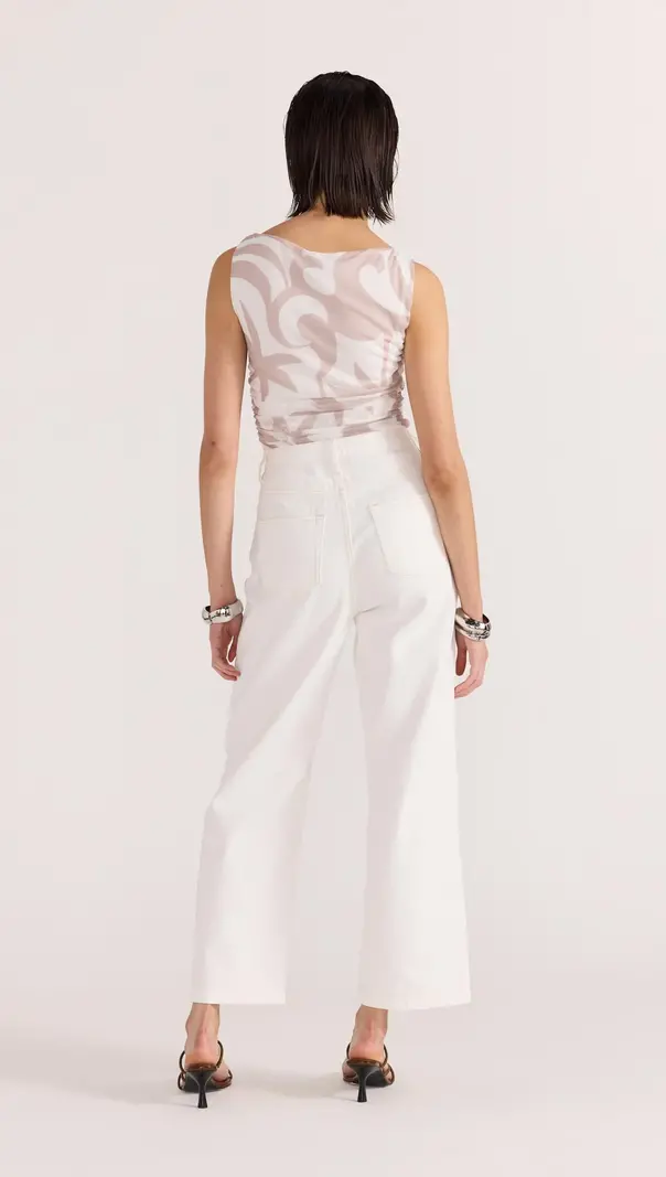 Staple the Label Celeste Mesh Top