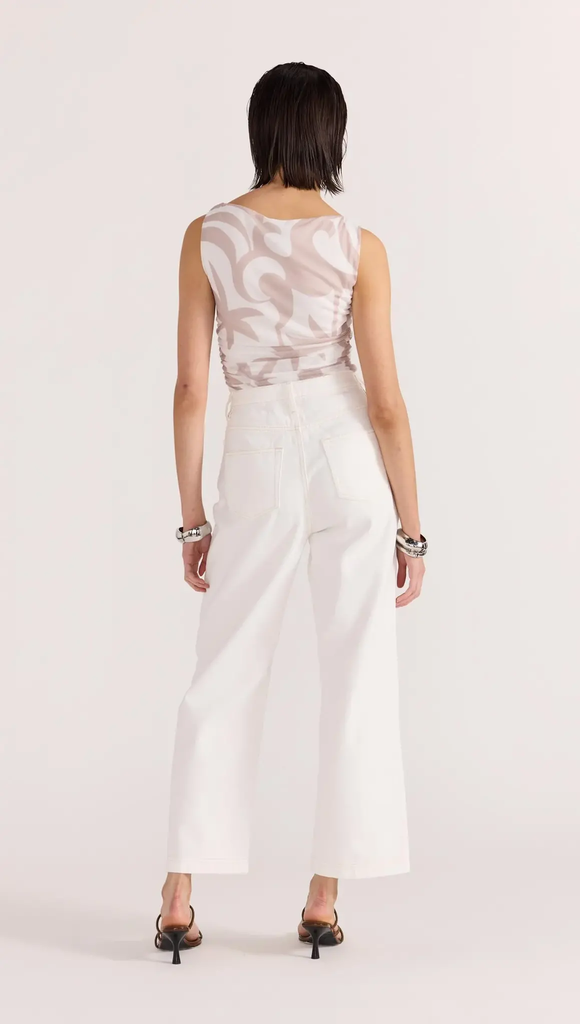 Staple the Label Celeste Mesh Top