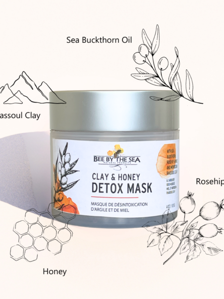Bee By The Sea Clay & Honey Detox Face Mask 4oz