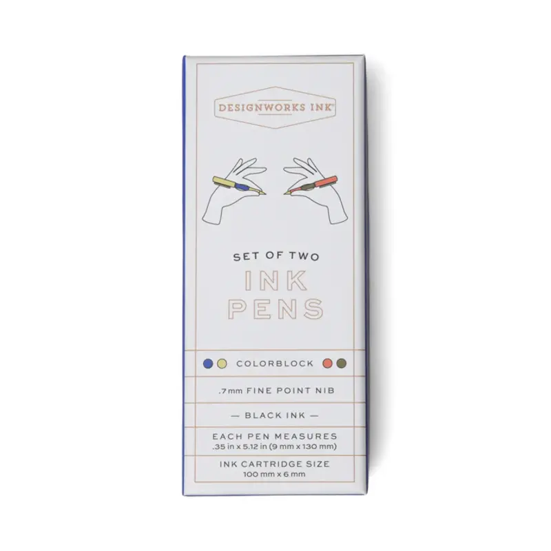 Designworks Ink Colourblock Pen Set