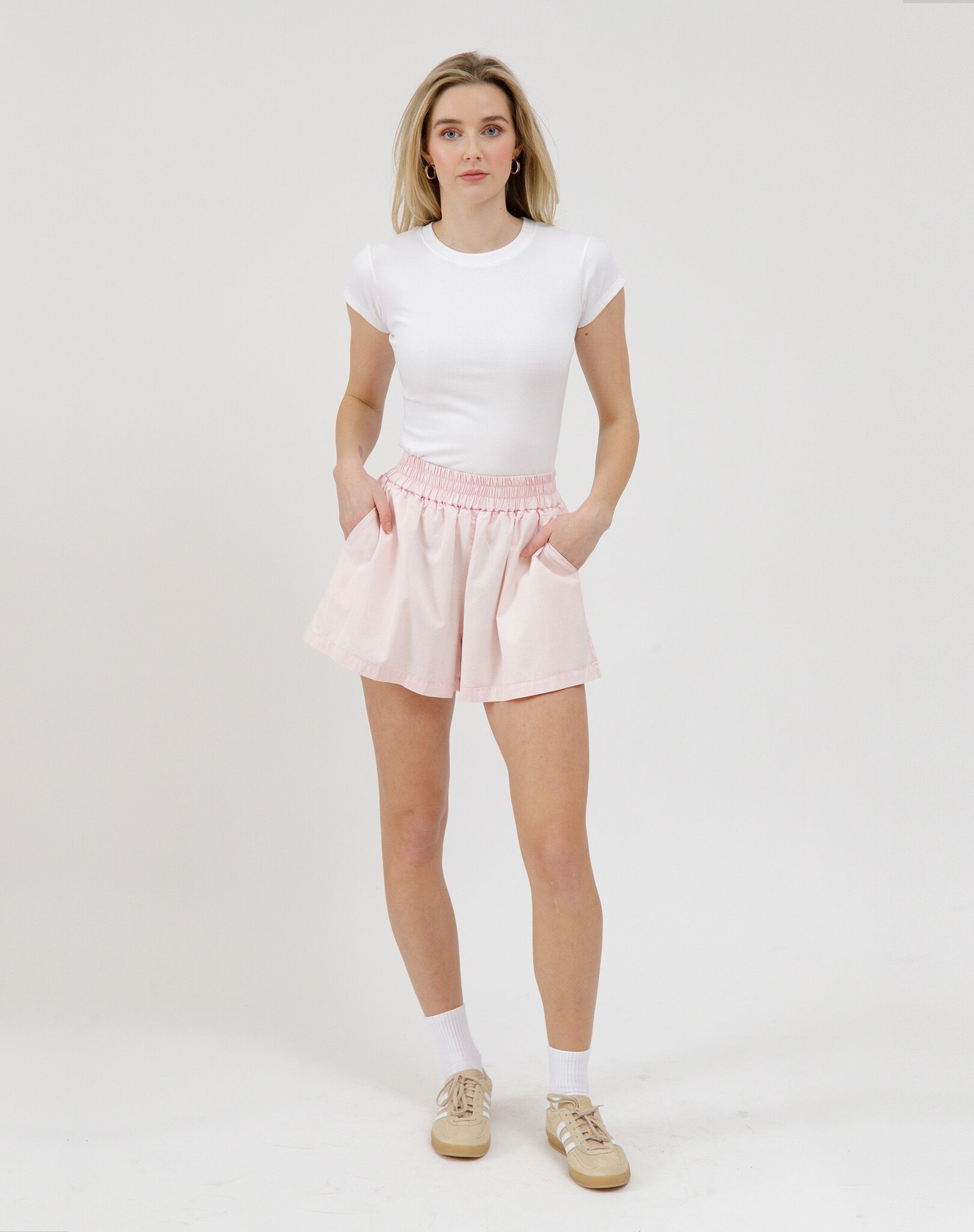 Brunette The Label Chambray Short