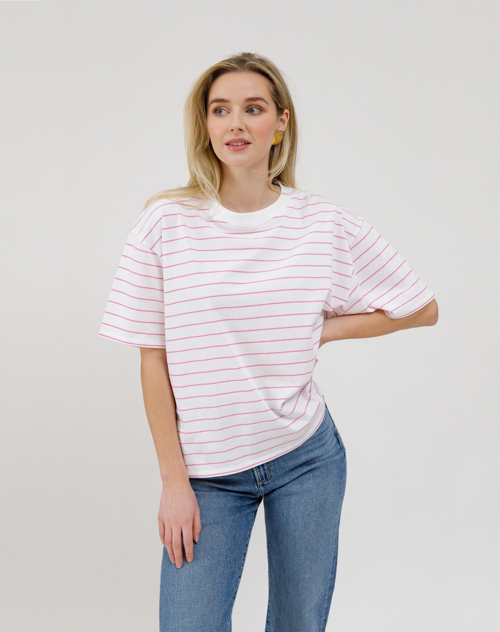 Brunette The Label Boxy Tee