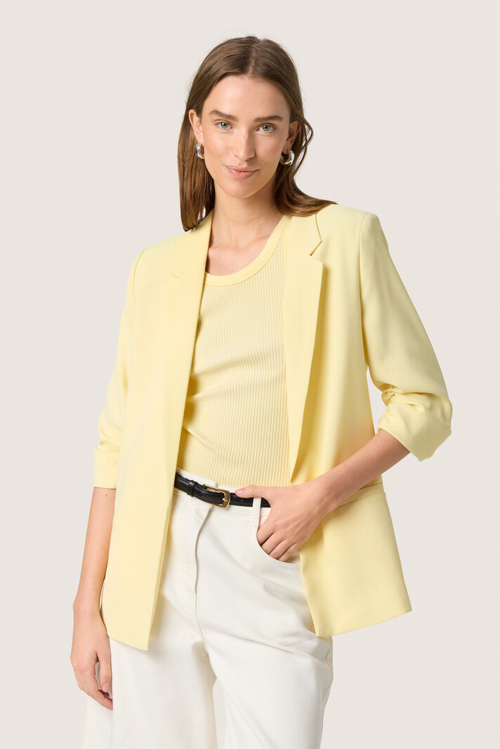 Soaked in Luxury Shirley Blazer 3/4 Sleeve