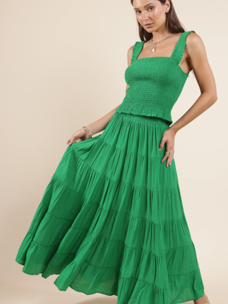 Sadie and Sage Socialize 2Way Maxi Skirt/ Midi Dress