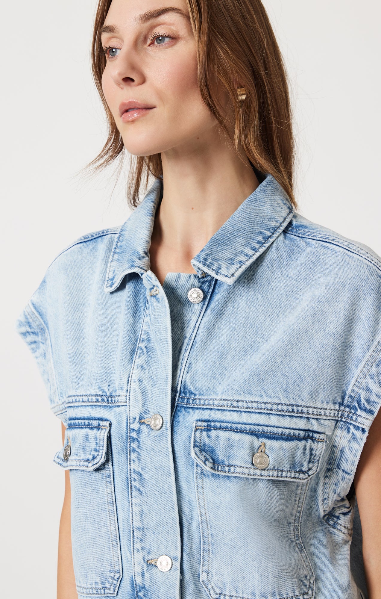 MAVI Nadia Bleached Vest