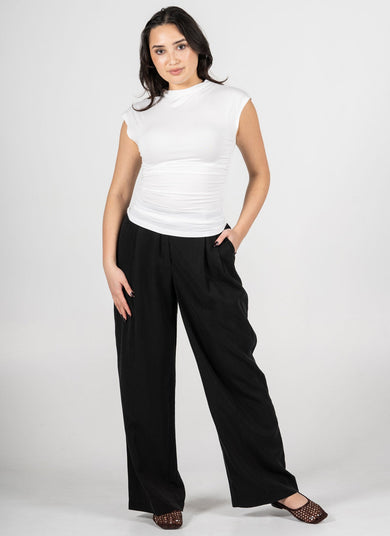 C'est Moi Linen Dress Pant