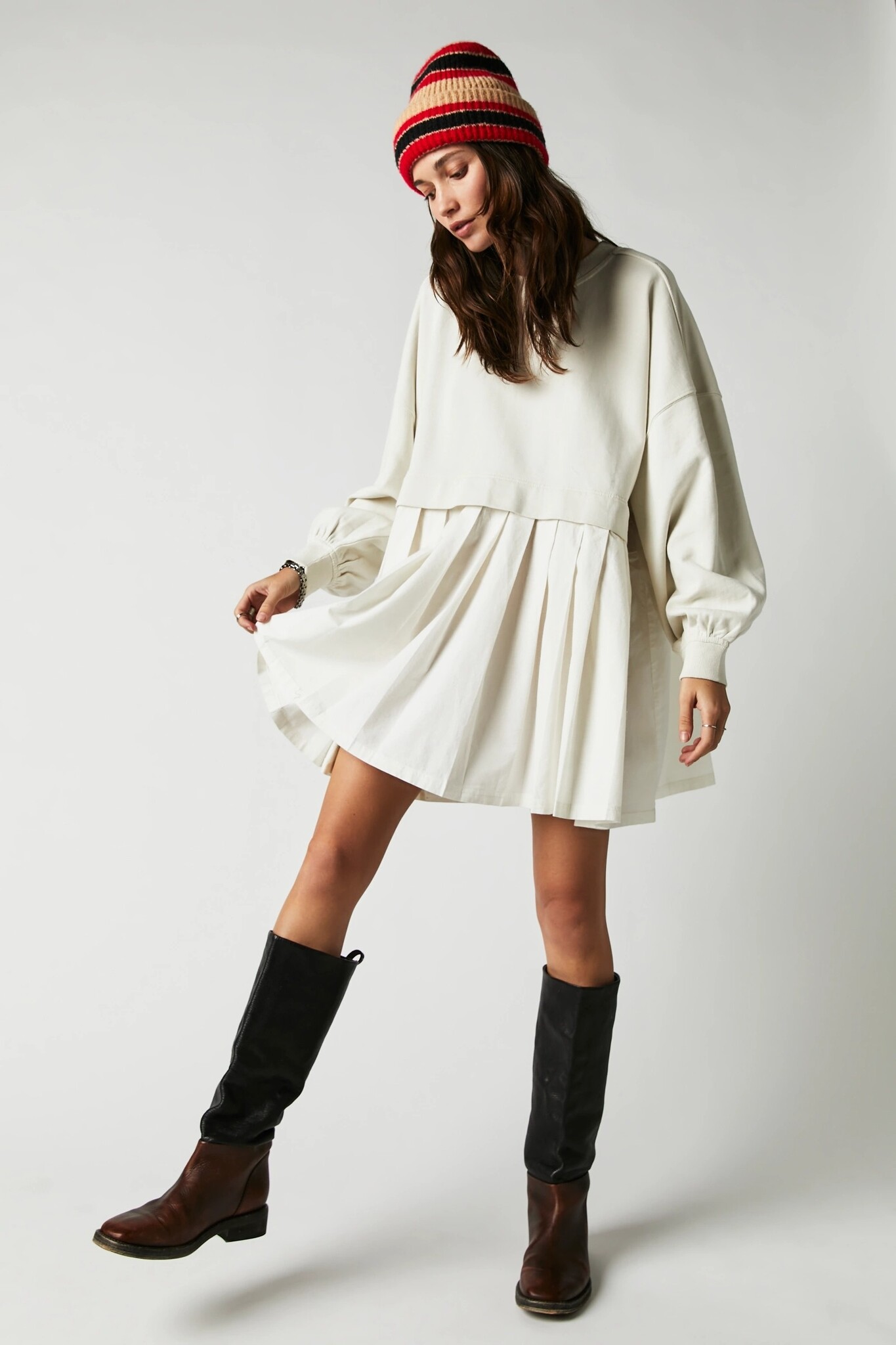 Free People Eleanor Sweatshirt Dress