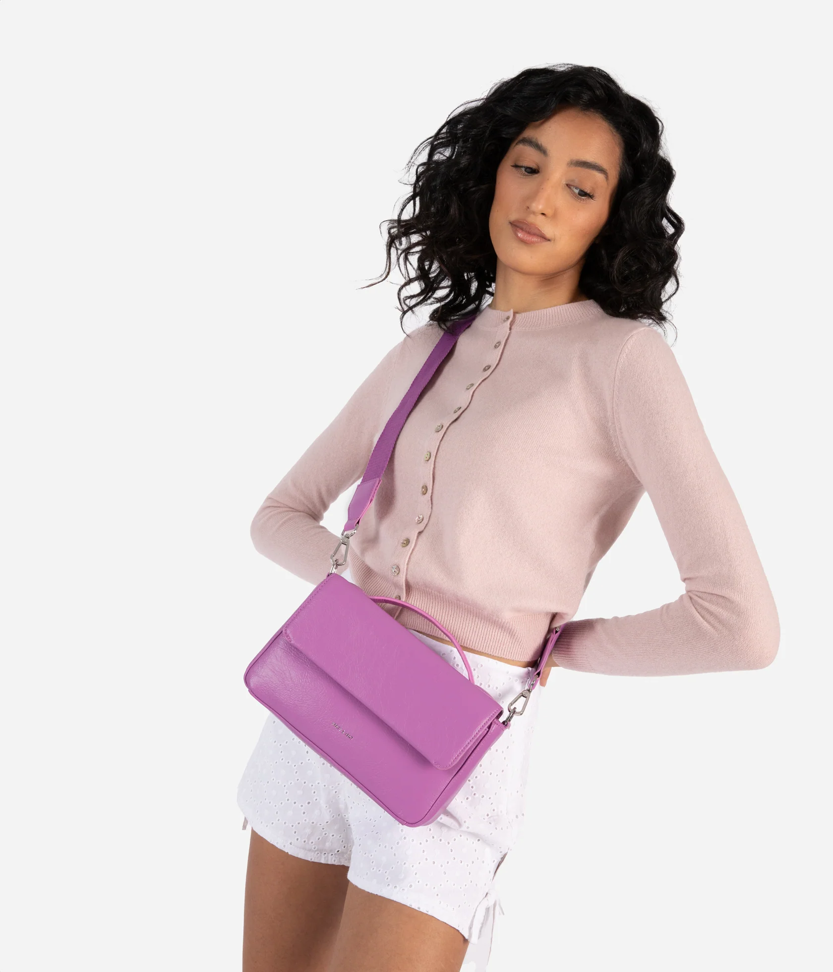 Matt & Nat Heart Theme Crossbody Bag