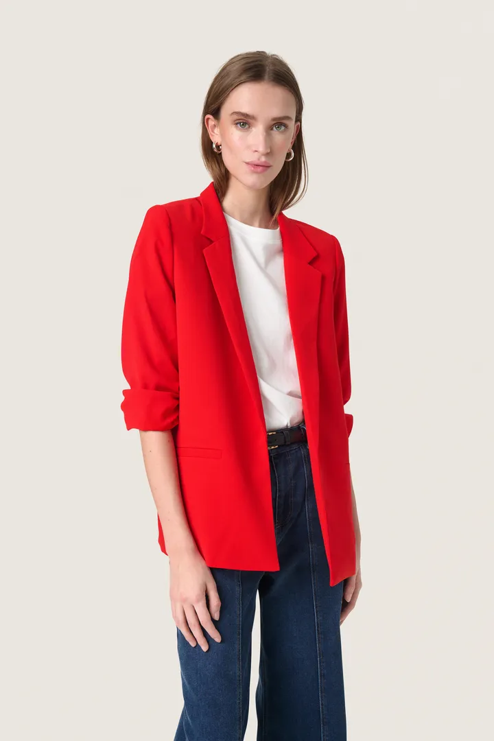 Soaked in Luxury Shirley Blazer 3/4 Sleeve