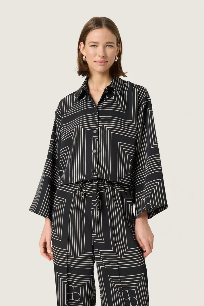 Soaked in Luxury Topaz Long Sleeve Shirt