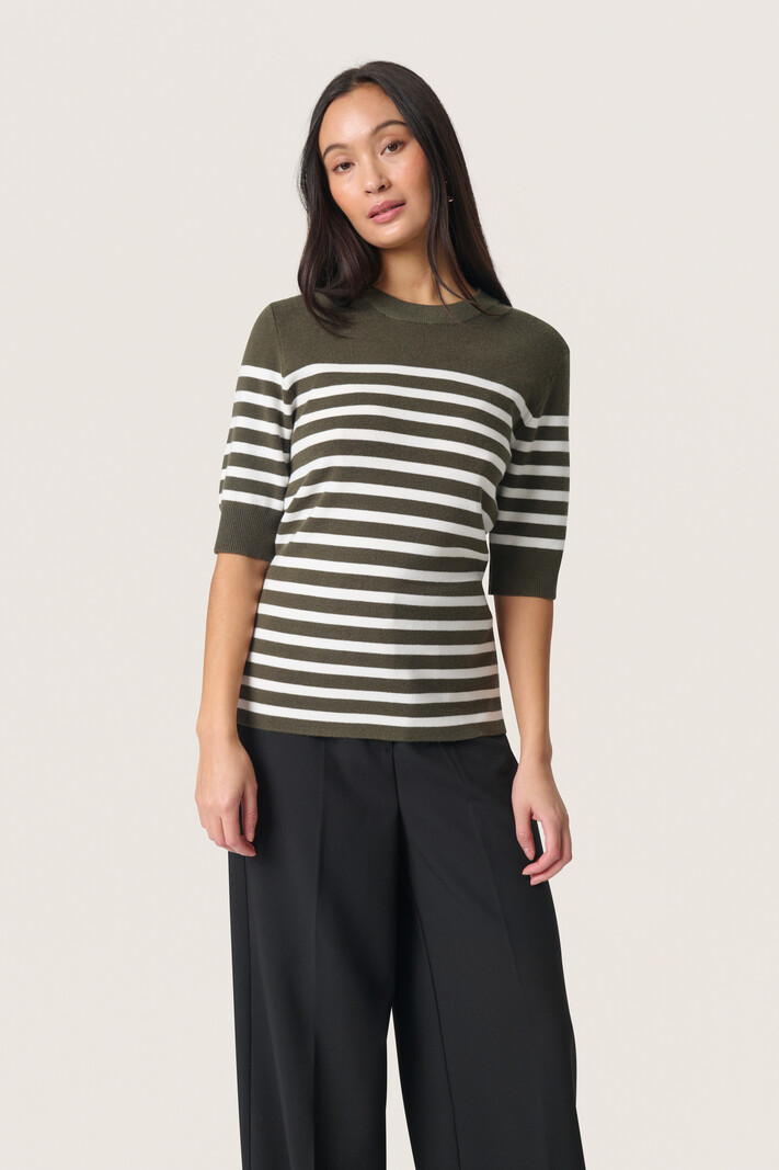 Soaked in Luxury Spina Striped Tee