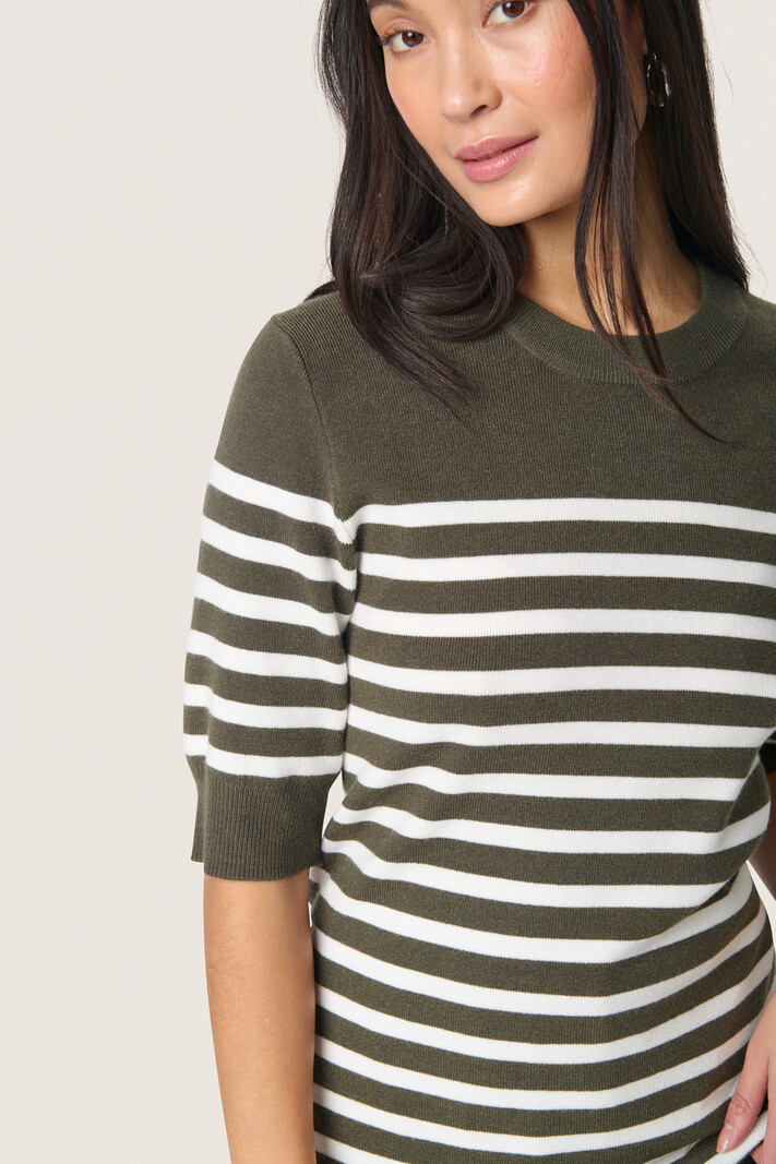 Soaked in Luxury Spina Striped Tee