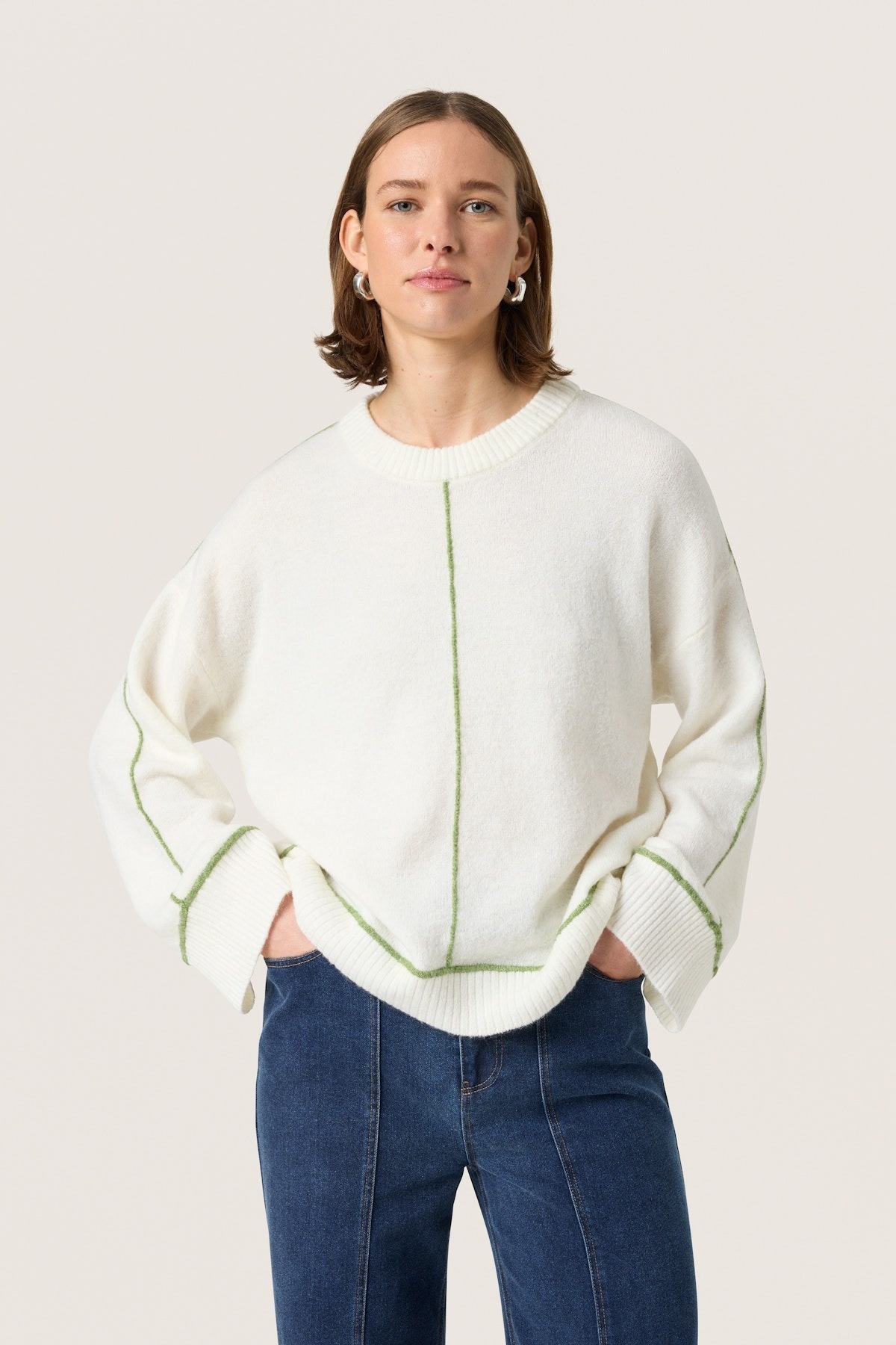 Soaked in Luxury Amani Contrast Pullover