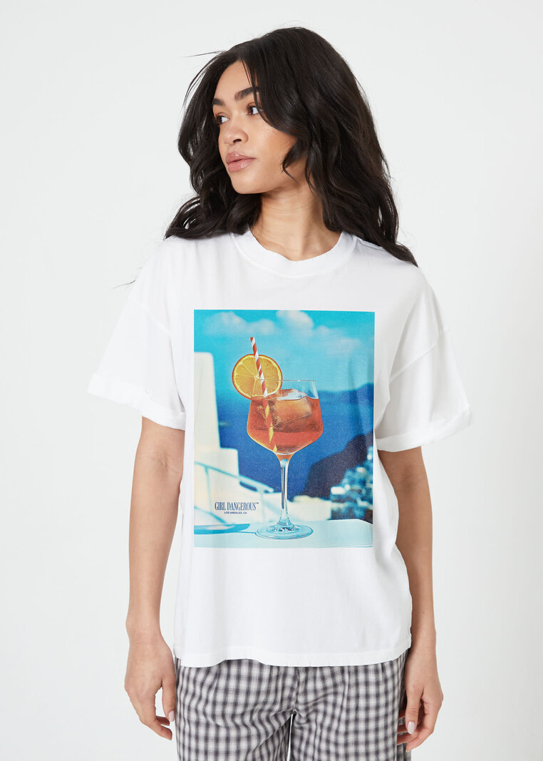 Girl Dangerous Summer Spritz BF Tee