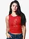 Girl Dangerous Boot & Rose Rib Crop Tank