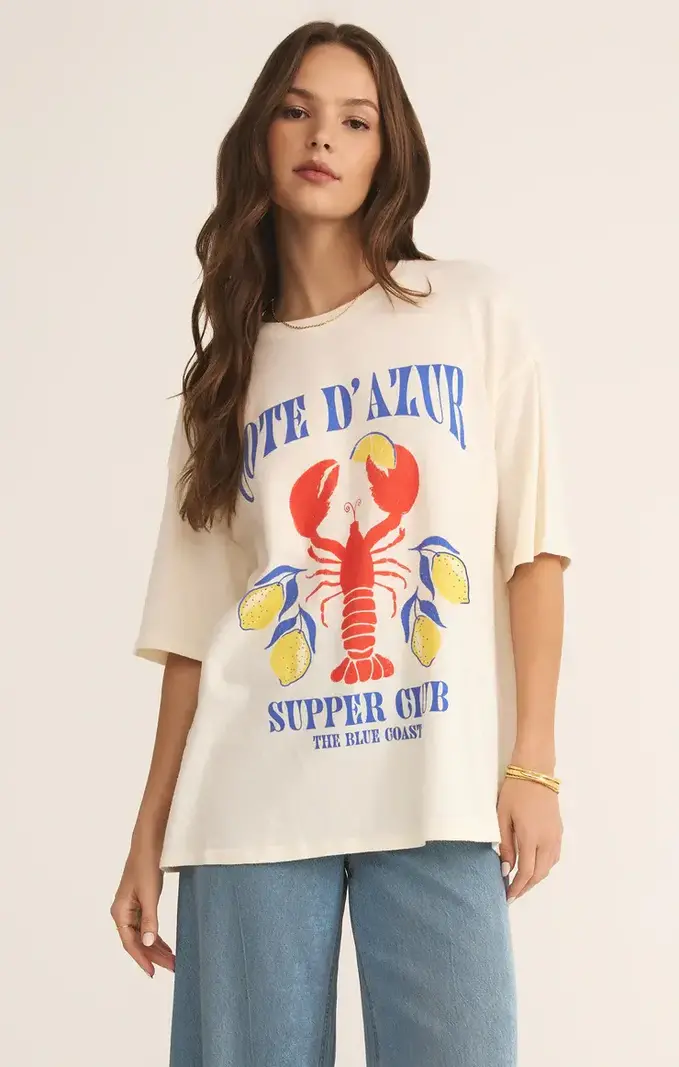 Z Supply Blue Coast SoCal Tee